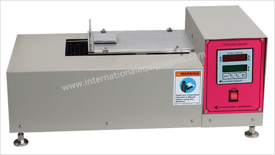Coefficients of-Friction Tester